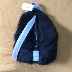 Rebecca Minkoff Faux Fur Mini Julian Backpack